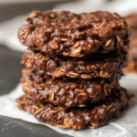 2-ingredient no-bake chocolate cookies