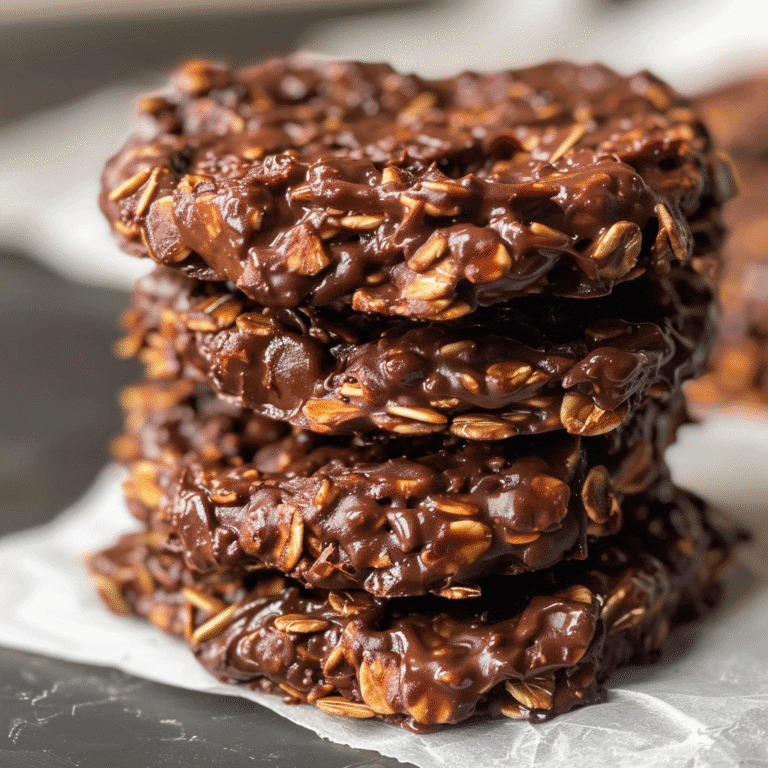 2-ingredient no-bake chocolate cookies