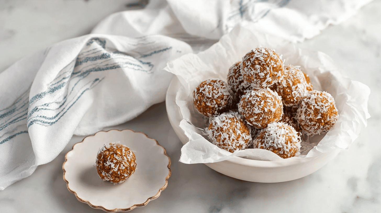 No-Bake Carrot Cake Energy Balls – Healthy, Sweet & Ready in 10 Minutes