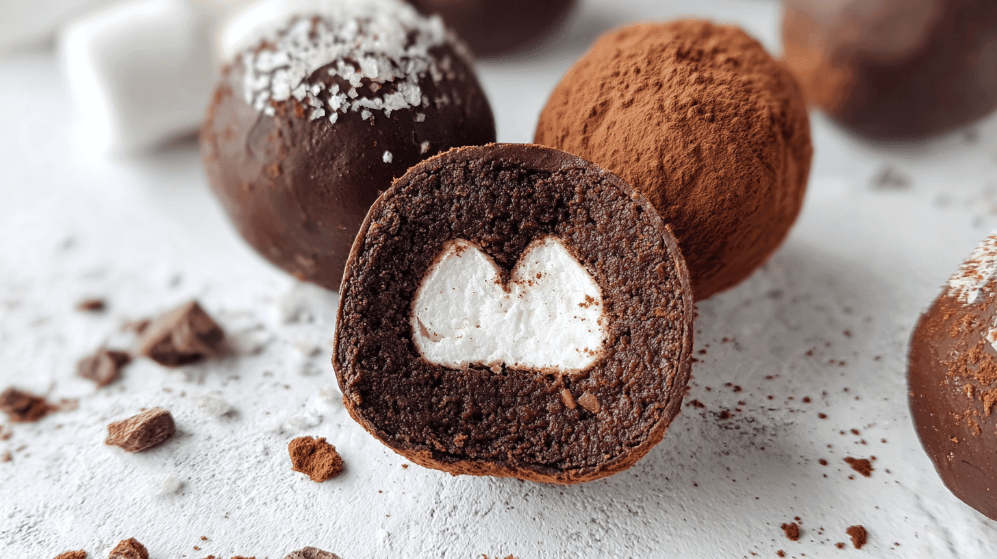 Hot Cocoa Energy Bites – Cozy, Chocolatey & Ready in 10 Minutes