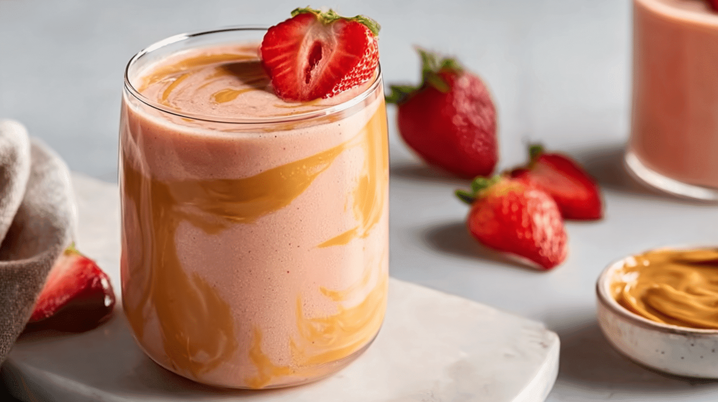 Peanut Butter Fruit Smoothie – Creamy, Energizing & Ready in 5 Minutes