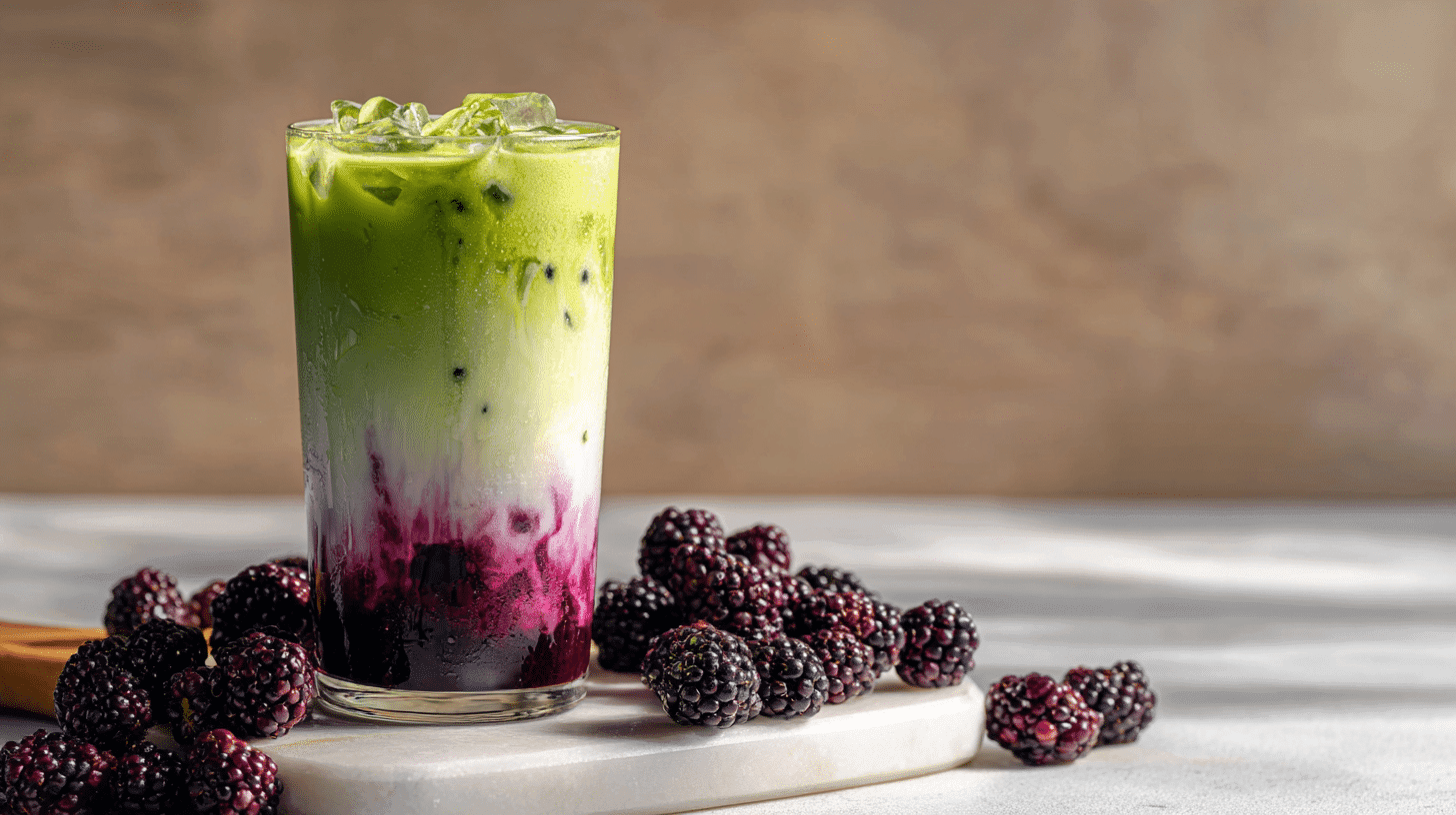 Blackberry Matcha Latte – A Refreshing Fusion in Every Layer