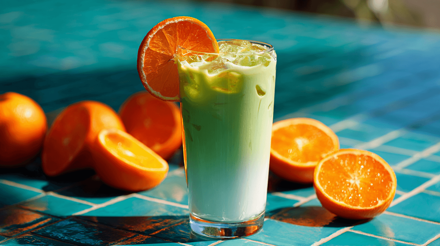 Orange Matcha Latte – Creamy, Citrusy & Energizing in 5 Minutes