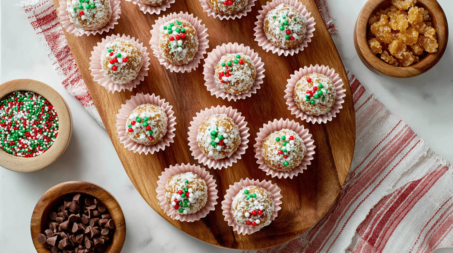 No Bake Gingerbread Cookie Balls – Cozy Holiday Flavor in Just 30 Minutes