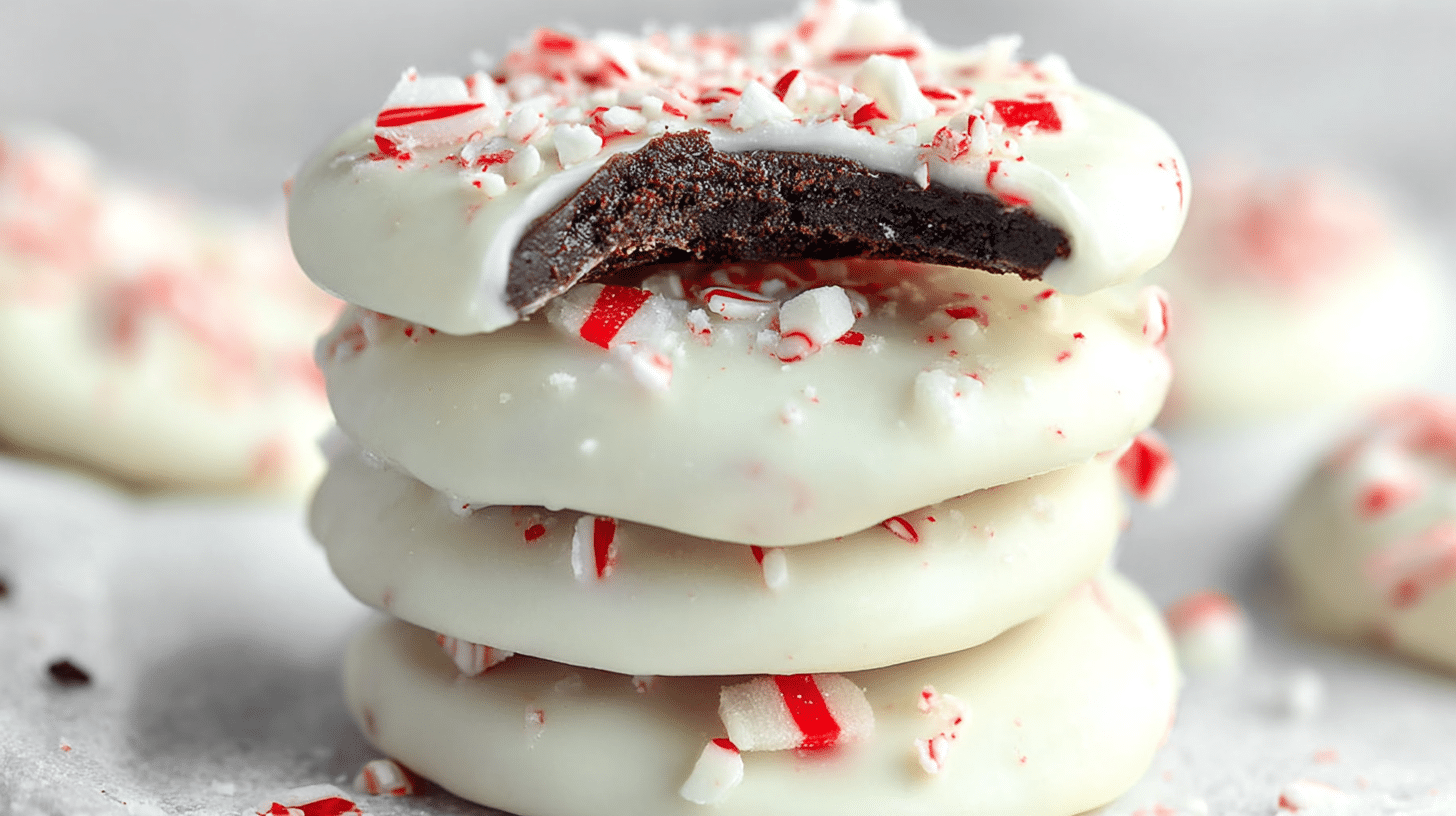 No-Bake Peppermint Bark Cookies – Festive Flavor in Minutes