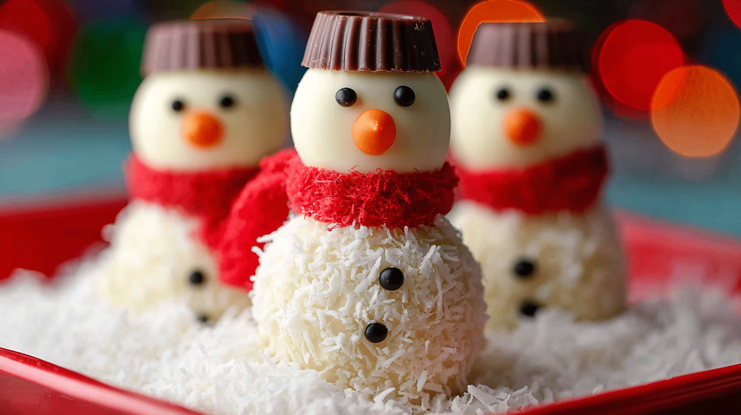 Snowman No Bake Cookies – Adorable Holiday Treats in Just 30 Minutes
