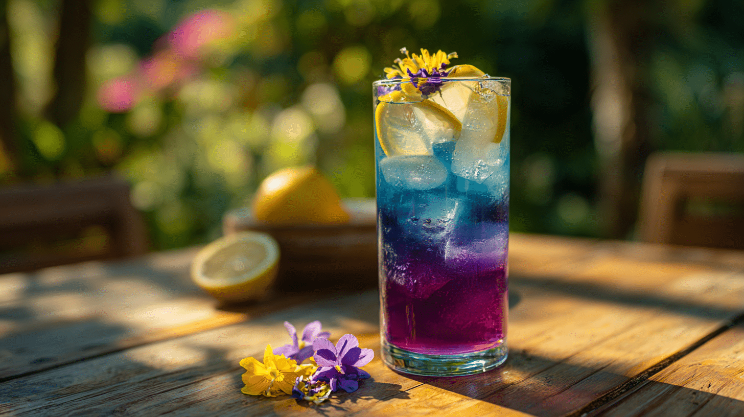 Butterfly Pea Lemonade – Color-Changing Summer Mocktail