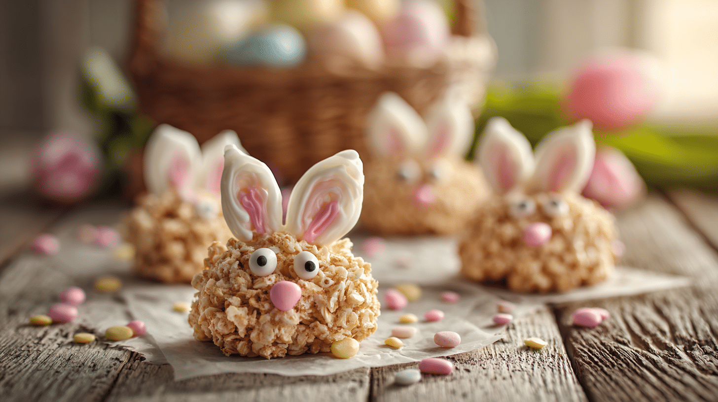 Easter Bunny No-Bake Cookies – Cute & Ready in 25 Minutes