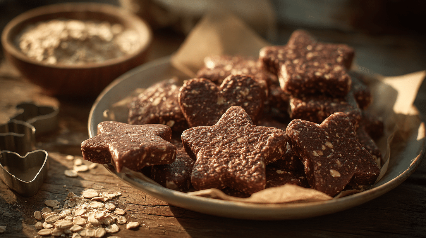 No-Bake Cookies in Fun Shapes: Hearts, Stars & More