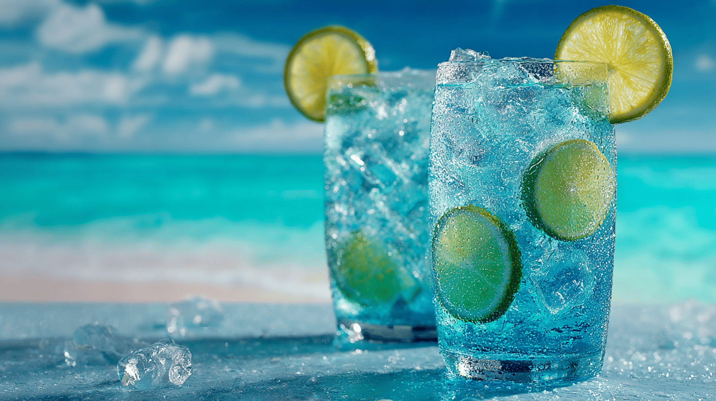Ocean Water Drink – Refreshing Tropical Coconut Lime Cooler