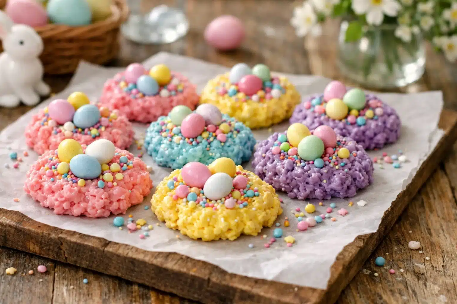 Home 7 Pastel No Bake Cookies for Easter – Soft, Colorful & Ready in 20 Minutes