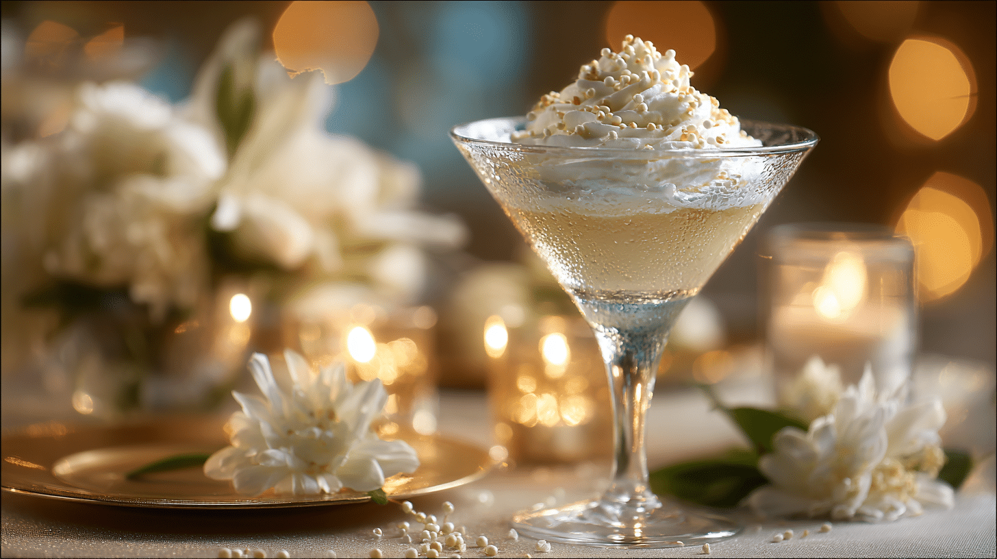 Wedding Cake Water Cocktail – Sweet Vanilla Party Drink