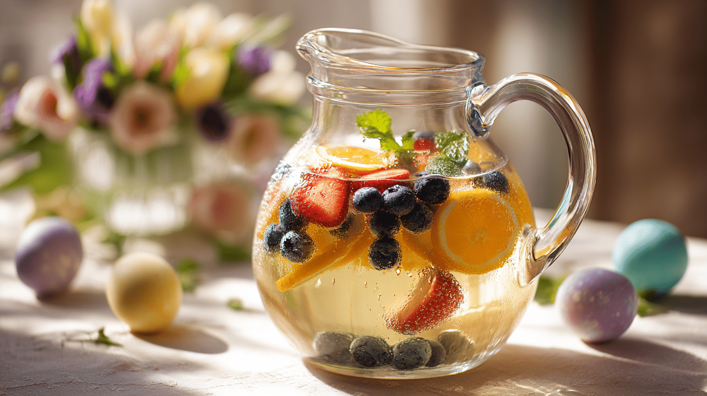 Easter Sangria Recipe – Fruity Sparkling Spring Wine Punch
