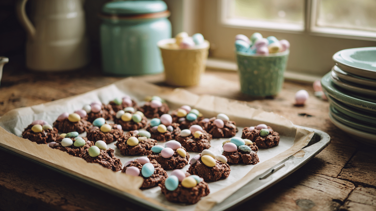 Make Ahead Easter Desserts – No-Bake Cookies Ready Anytime