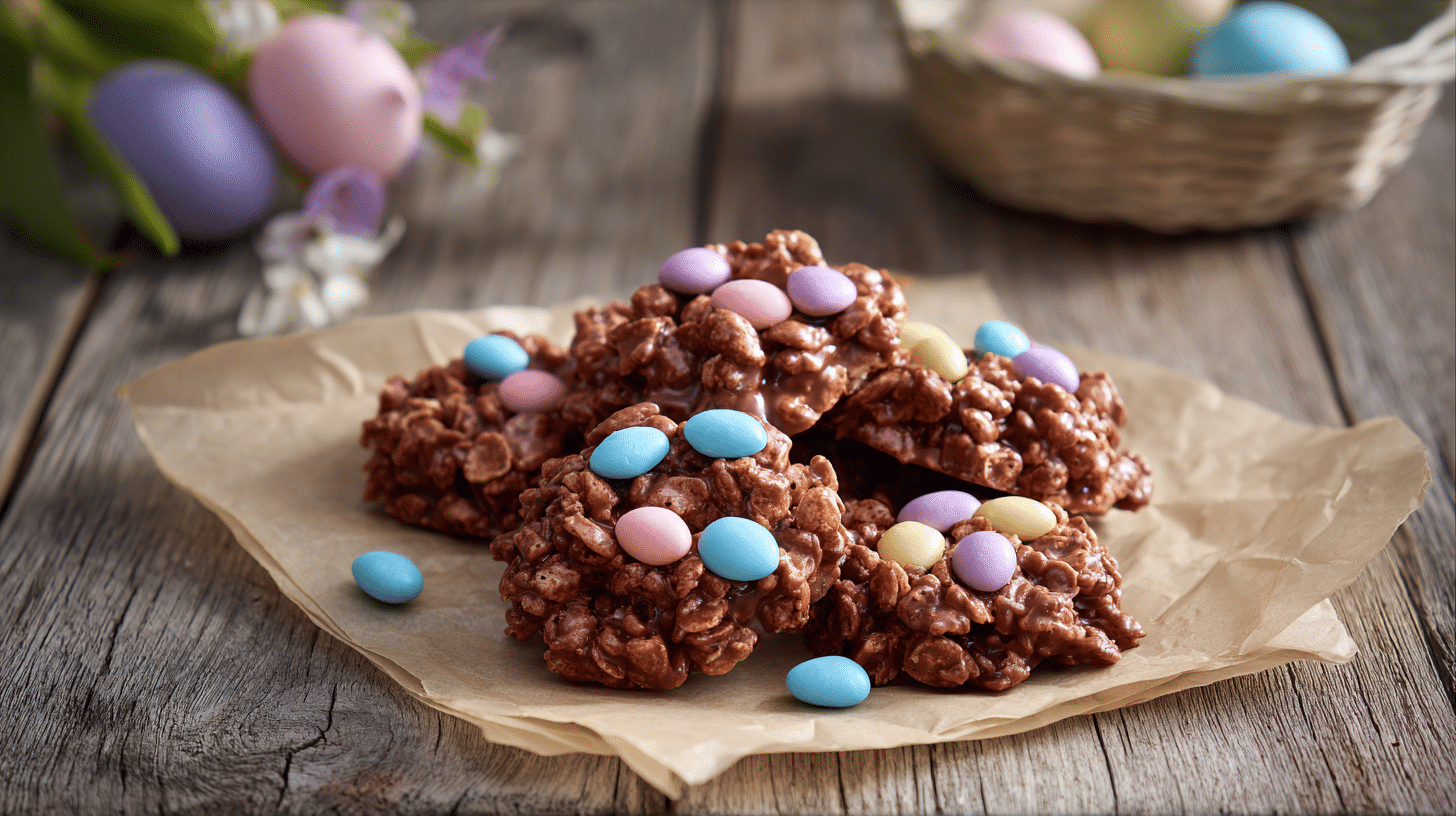 No Bake Easter Cookies 3 Ingredients – Quick & Festive