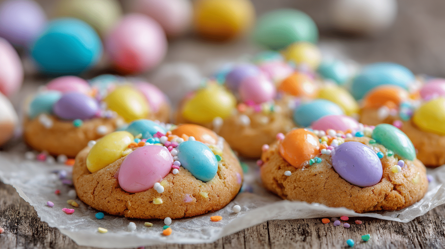 No Bake Easter Cookies for Kids – Fun, Colorful & Ready in 20 Minutes