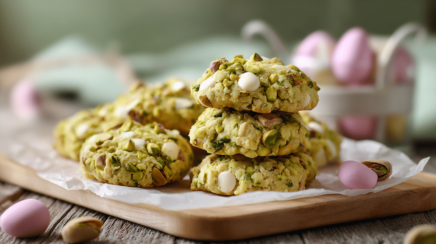 Pistachio Easter Dessert Recipe – No-Bake Cookies in 15 Minutes