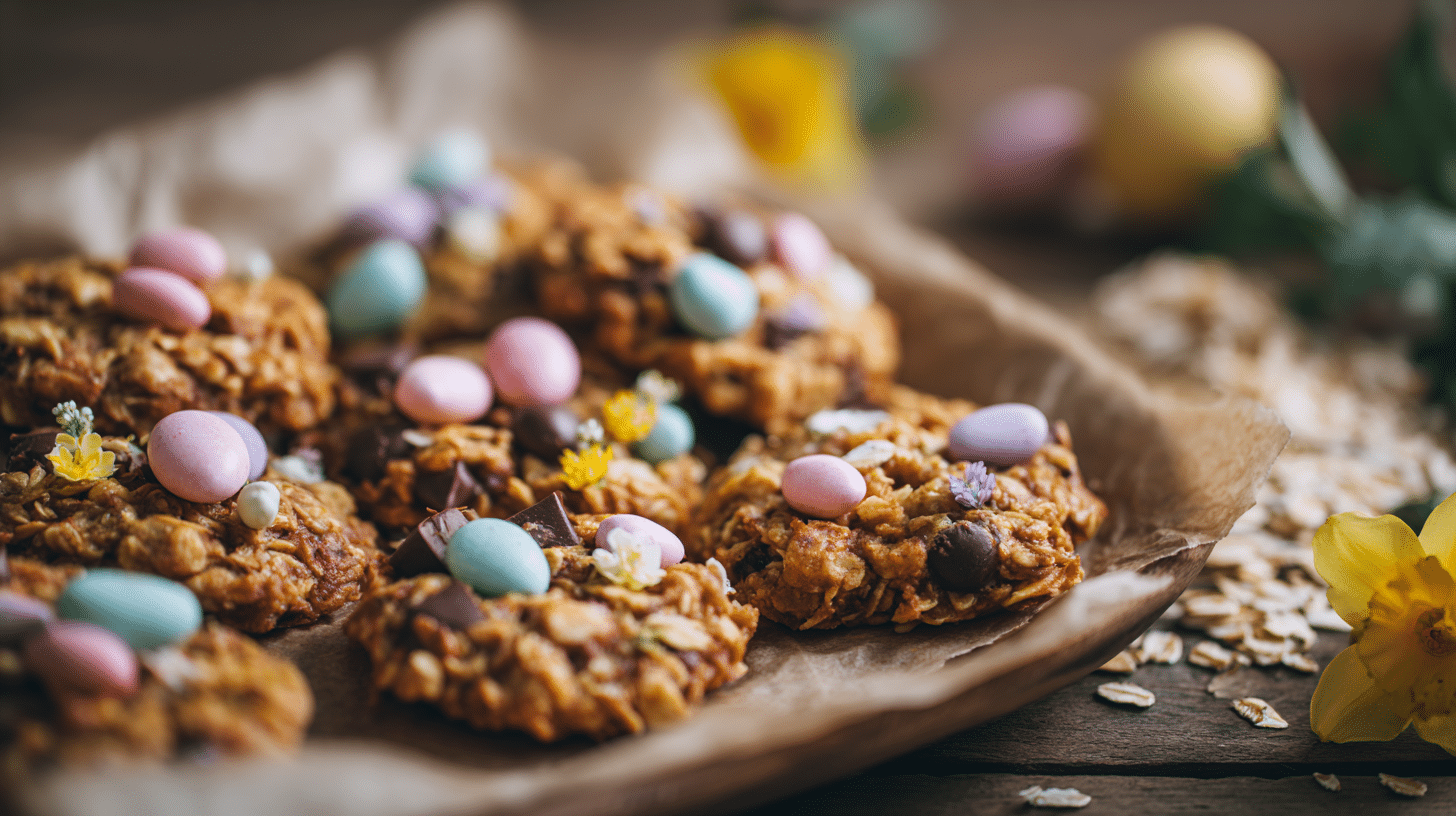 Plant-Based Easter Dessert Ideas – No-Bake Cookies in 15 Minutes