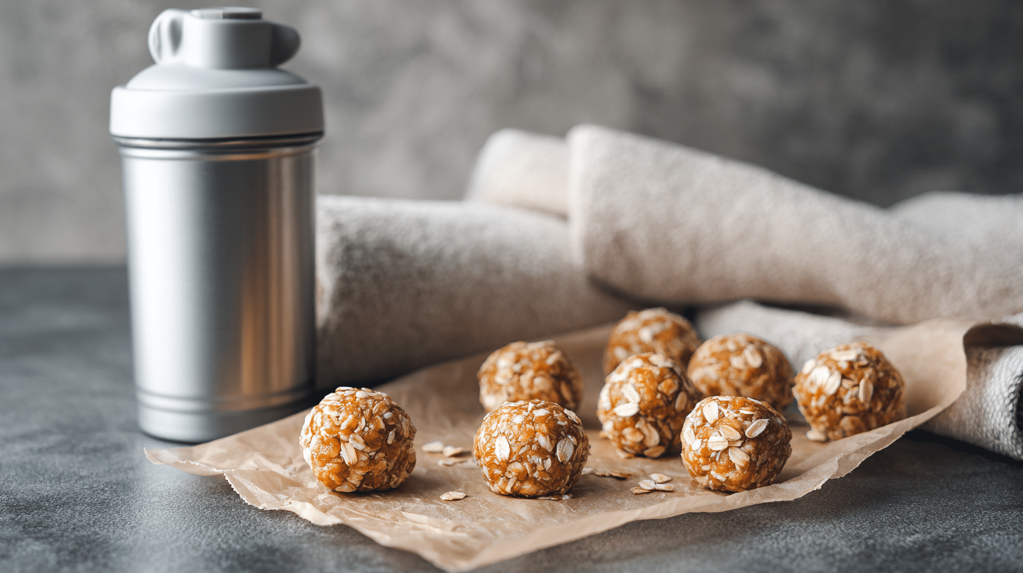 No-Bake Gym Snack Energy Balls – High Protein & Ready Fast