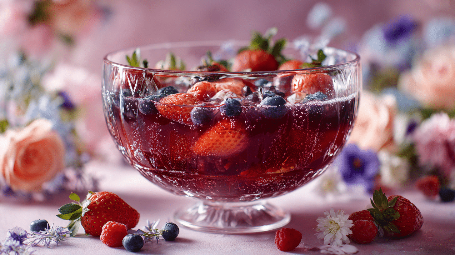 Mixed Berry Punch for Easter – Fresh & Fruity Spring Party Drink