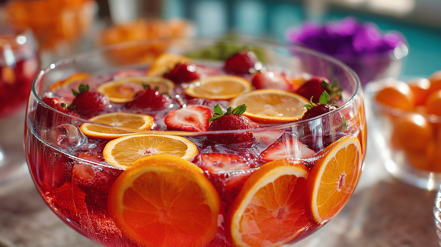 Non Alcoholic Punch for Kids Party – Easy Fruity & Refreshing Drink