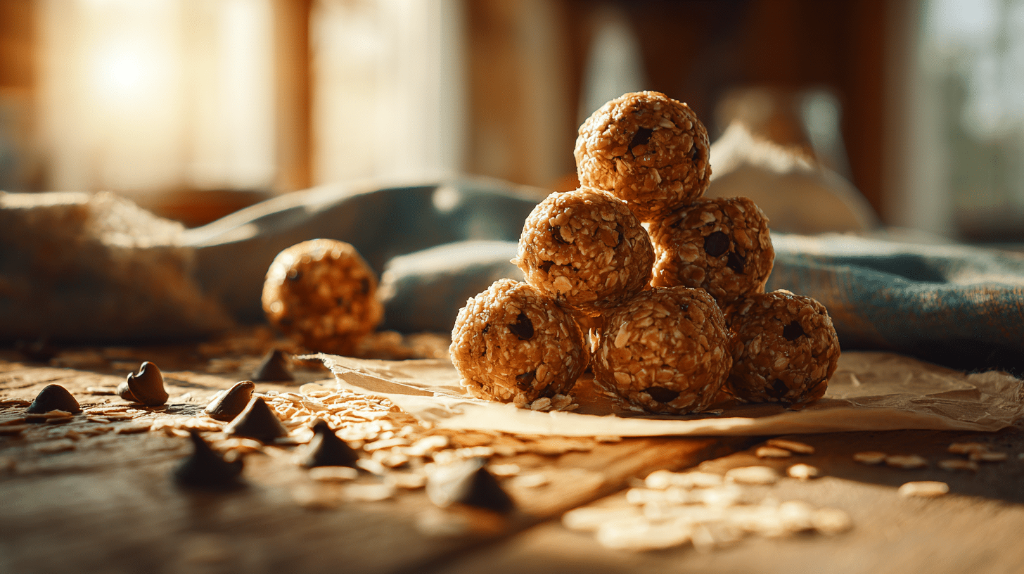 No-Bake Oatmeal Chocolate Chip Energy Balls – Chewy & Ready in 10 Minutes