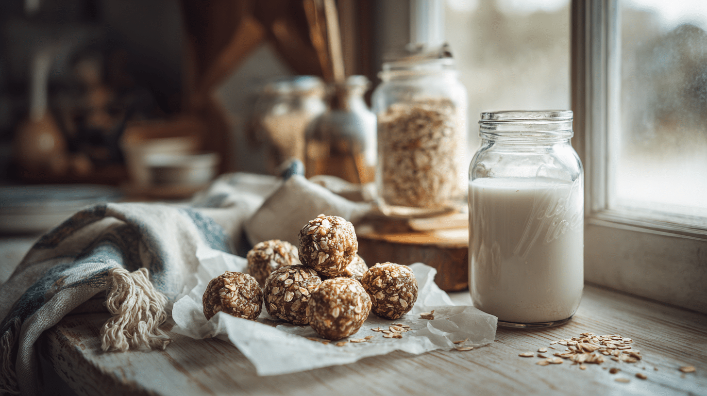 No-Bake Overnight Oats Energy Bites – Soft & Ready in 15 Minutes