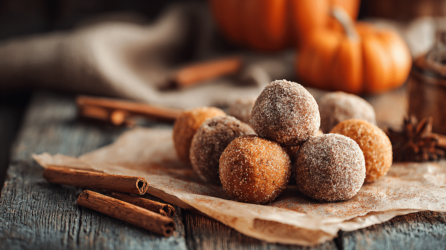 No-Bake Pumpkin Pie Energy Balls – Ready in 15 Minutes