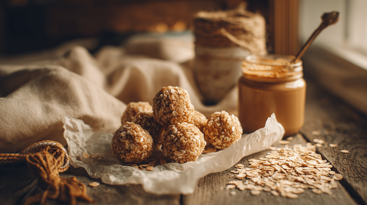 No-Bake Quick Peanut Butter Energy Balls – Ready in 10 Minutes